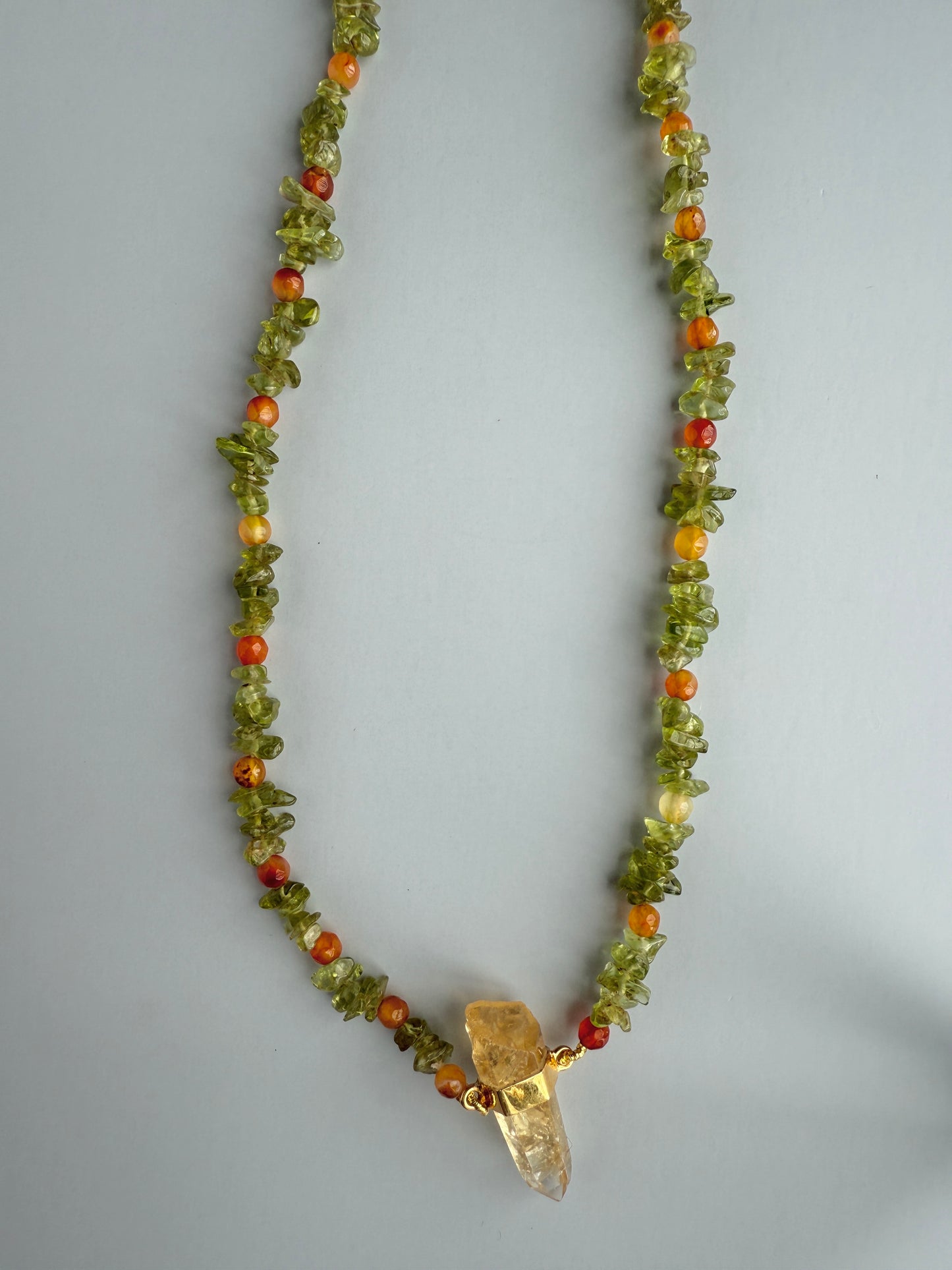 Carnelian, Peridot & Citrine