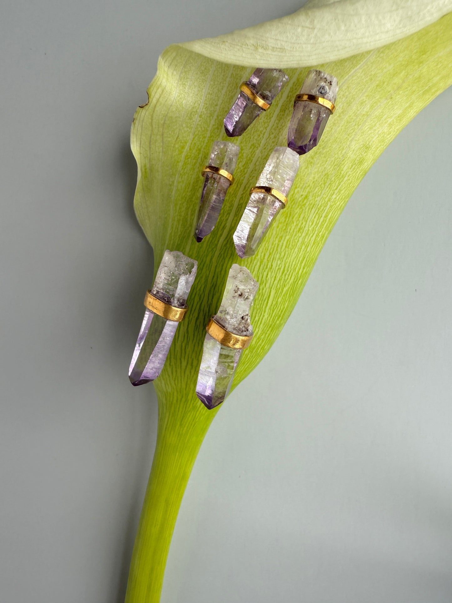 Small Amethyst Earrings